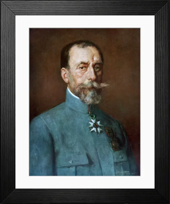 Framed Print : General de Villaret, French soldier, December 1915, (1926) Framed Print : General de Villaret, French soldier, December 1915, (1926)
