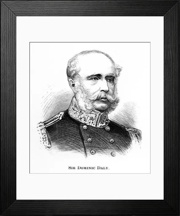 Framed Print : Sir Dominic Daly, 1886 Framed Print : Sir Dominic Daly, 1886