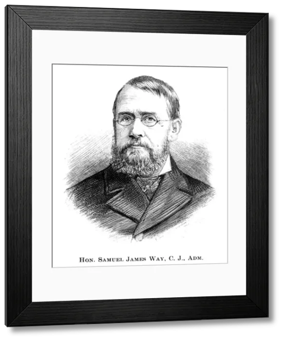 Framed Print : Sir Samuel James Way, 1886 Framed Print : Sir Samuel James Way, 1886