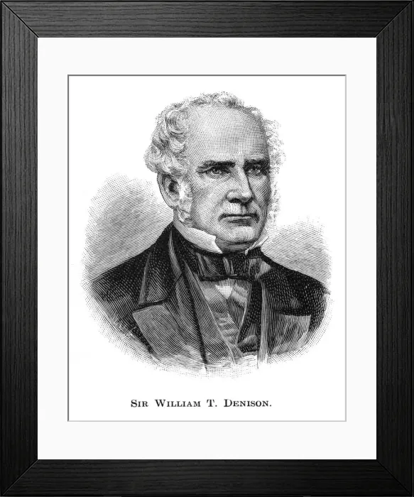 Framed Print : Sir William Thomas Denison, Governor of New South Wales, (1886) Framed Print : Sir William Thomas Denison, Governor of New South Wales, (1886)