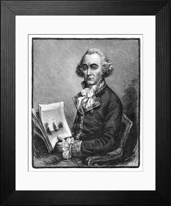Framed Print : John Hunter, British naval officer and second governor of New South Wales, (1886). Artist: W Macleod Framed Print : John Hunter, British naval officer and second governor of New South Wales, (1886). Artist: W Macleod