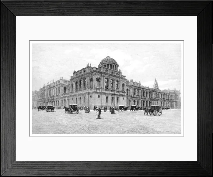 Framed Print : The Law Courts, Melbourne, Victoria, Australia, 1886 Framed Print : The Law Courts, Melbourne, Victoria, Australia, 1886