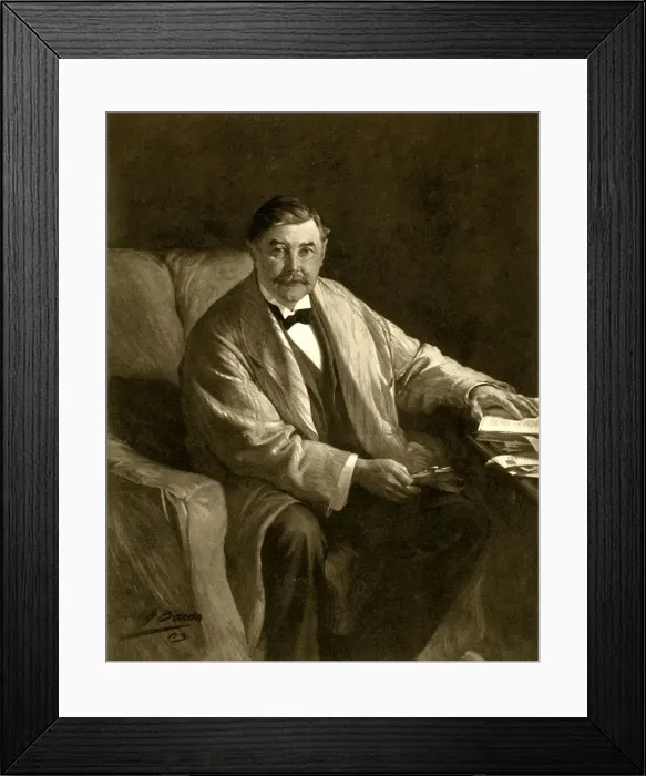 Framed Print : Thomas Power O Connor, Irish journalist and MP, 1910. Artist: John Henry Frederick Bacon Framed Print : Thomas Power O Connor, Irish journalist and MP, 1910. Artist: John Henry Frederick Bacon