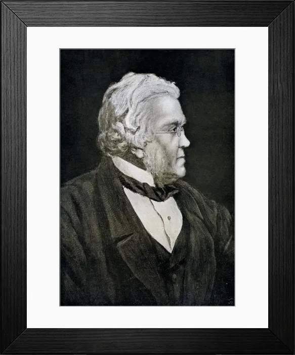 Framed Print : William Makepeace Thackeray, English novelist of the 19th century, (1911) Framed Print : William Makepeace Thackeray, English novelist of the 19th century, (1911)