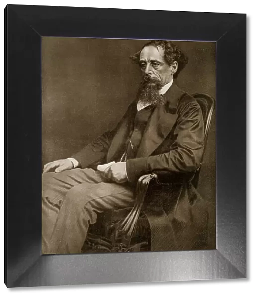 Charles Dickens, 19th century English author, (1910)