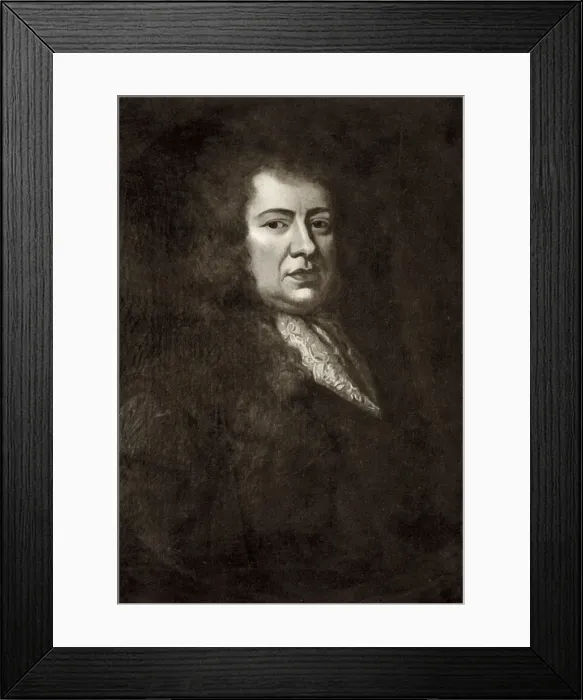 Framed Print : Samuel Pepys, English naval administrator and Member of Parliament, (1909). Artist: Sir Godfrey Kneller Framed Print : Samuel Pepys, English naval administrator and Member of Parliament, (1909). Artist: Sir Godfrey Kneller