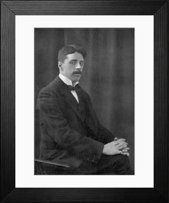 Framed Print : Enoch Arnold Bennett, British novelist, 1911 Framed Print : Enoch Arnold Bennett, British novelist, 1911