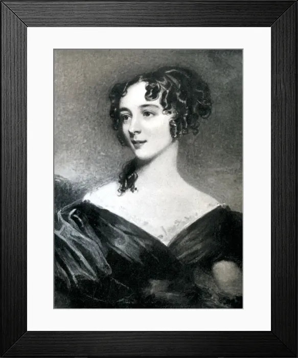 Framed Print : Jane Welsh Carlyle, 19th century literary figure, (1909). Artist: John Patrick Framed Print : Jane Welsh Carlyle, 19th century literary figure, (1909). Artist: John Patrick