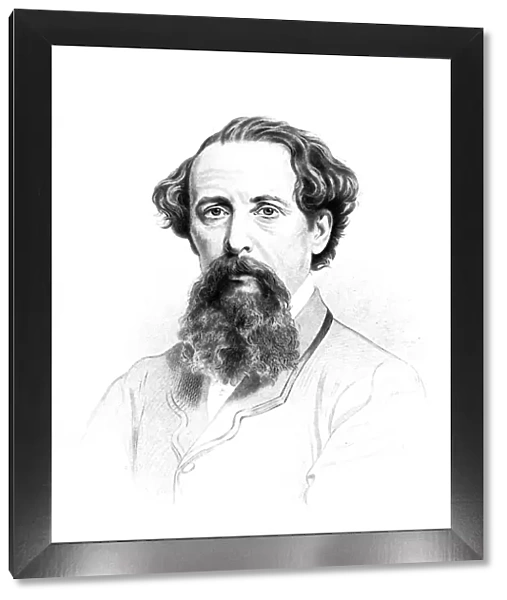Charles Dickens, 19th century English author, (1910)