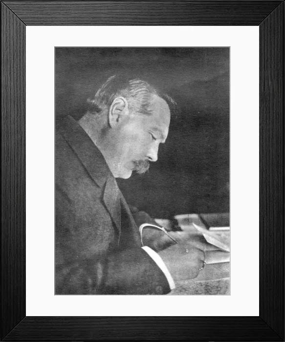 Framed Print : Sir Arthur Conan Doyle, Scottish author, 1912. Artist: Emil Otto Hoppe Framed Print : Sir Arthur Conan Doyle, Scottish author, 1912. Artist: Emil Otto Hoppe