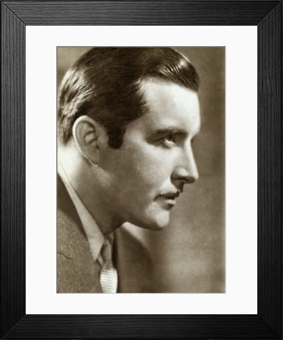 Framed Print : John Boles, American actor, 1933 Framed Print : John Boles, American actor, 1933