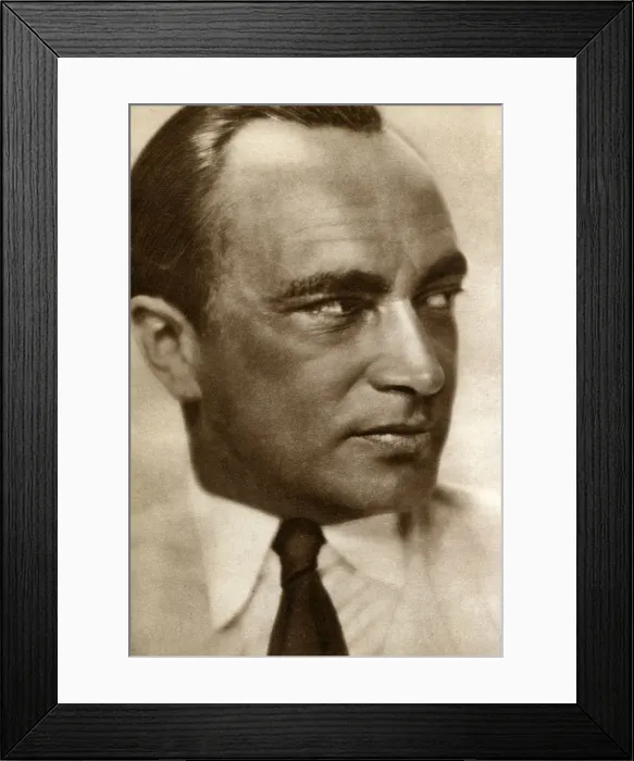 Framed Print : Conrad Veidt, German actor, 1933 Framed Print : Conrad Veidt, German actor, 1933