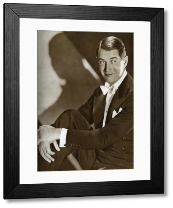 Framed Print : Maurice Chevalier, French actor, 1933 Framed Print : Maurice Chevalier, French actor, 1933