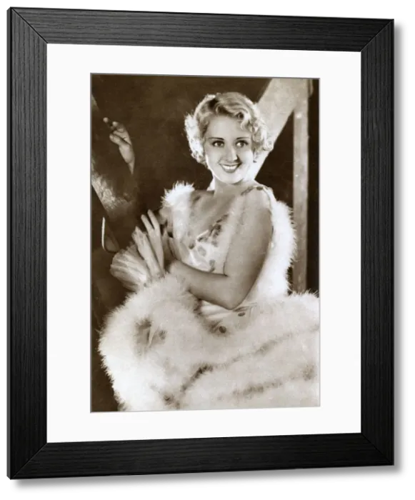 Framed Print : Joan Blondell, American actress, 1933 Framed Print : Joan Blondell, American actress, 1933
