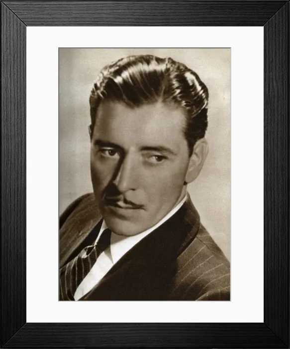 Framed Print : Ronald Colman, English actor, 1933 Framed Print : Ronald Colman, English actor, 1933