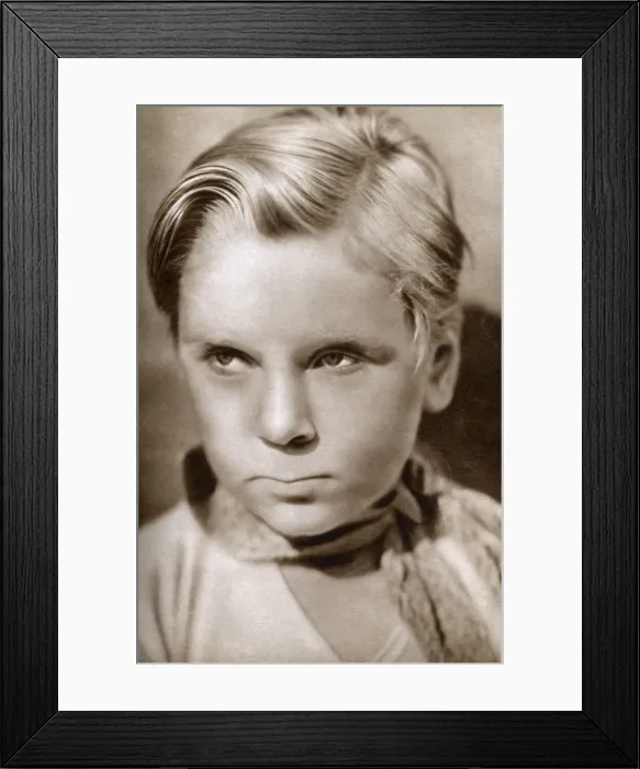 Framed Print : Jackie Cooper, American actor and television director and producer, 1933 Framed Print : Jackie Cooper, American actor and television director and producer, 1933