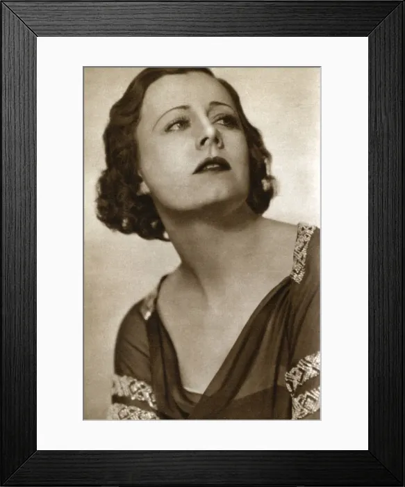 Framed Print : Irene Dunne, American actress, 1933 Framed Print : Irene Dunne, American actress, 1933