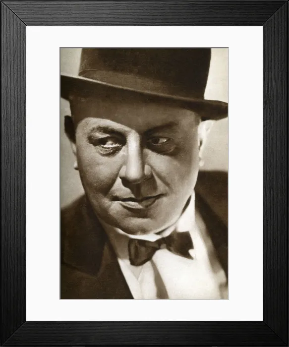 Framed Print : Emil Jannings, Swiss actor, 1933 Framed Print : Emil Jannings, Swiss actor, 1933