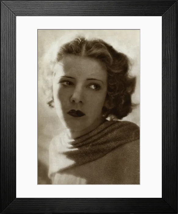 Framed Print : Elissa Landi, Italian born actress, 1933 Framed Print : Elissa Landi, Italian born actress, 1933