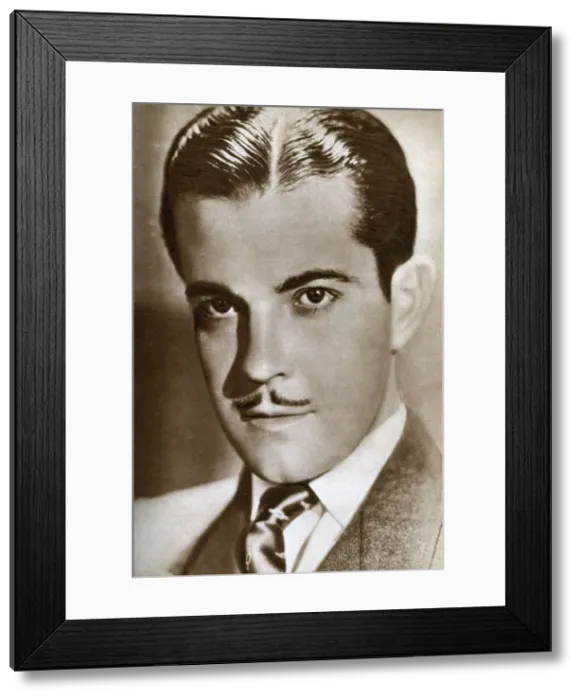 Framed Print : Ramon Novarro, Mexican actor, 1933 Framed Print : Ramon Novarro, Mexican actor, 1933