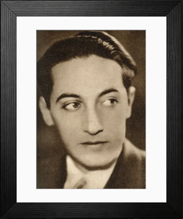 Framed Print : Irving Thalberg, American film producer, 1933 Framed Print : Irving Thalberg, American film producer, 1933