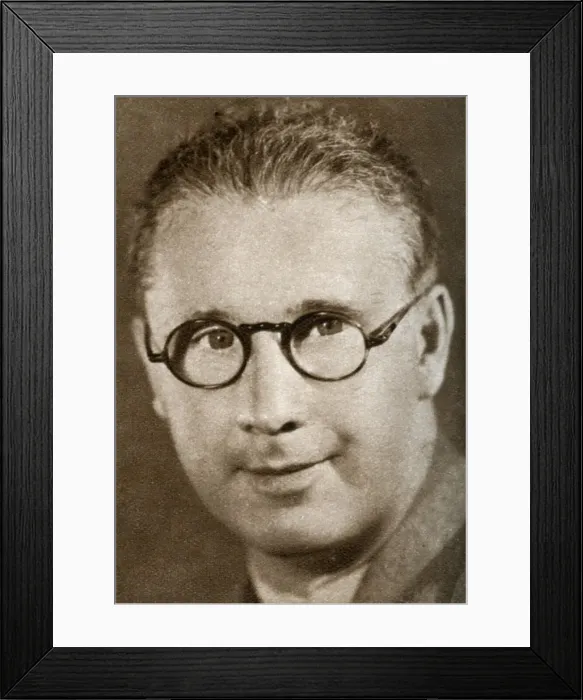 Framed Print : Edwin J Burke, American screen writer and director, 1933 Framed Print : Edwin J Burke, American screen writer and director, 1933