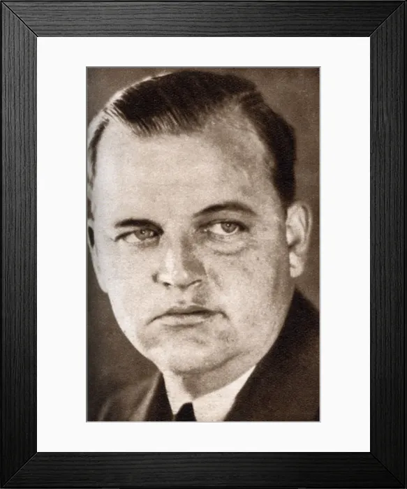Framed Print : Roy Del Ruth, American Hollywood film director, 1933 Framed Print : Roy Del Ruth, American Hollywood film director, 1933