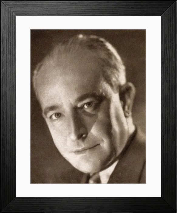 Framed Print : George Archainbaud, French screen, stage actor, film and television and film director, 1933 Framed Print : George Archainbaud, French screen, stage actor, film and television and film director, 1933
