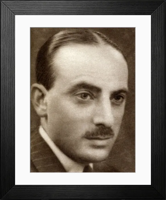 Framed Print : Sir Michael Balcon, British film producer, 1933 Framed Print : Sir Michael Balcon, British film producer, 1933