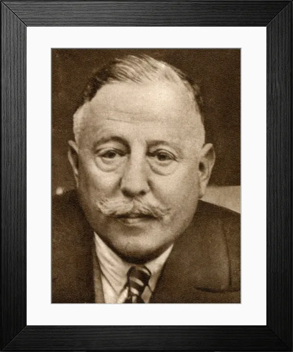 Framed Print : Sol G Newman, head of Radio Pictures in Great Britain, 1933 Framed Print : Sol G Newman, head of Radio Pictures in Great Britain, 1933