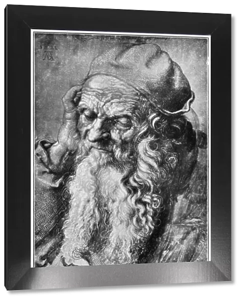 Head of Old Man, late 15th-early 16th century, (1912). Artist: Albrecht Durer