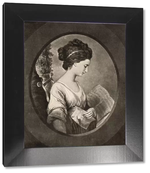 Miss Stephenson, late 18th century, (1912). Artist: W Dickinson