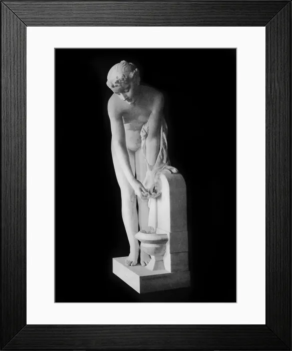 Framed Print : Girl at the Fountain, 19th century, (1912). Artist: Alexandre Schoenewerk Framed Print : Girl at the Fountain, 19th century, (1912). Artist: Alexandre Schoenewerk