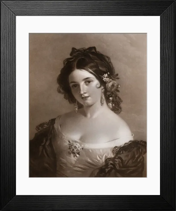 Framed Print : Beaming Eyes, 19th century, (1913). Artist: Henry Cousins Framed Print : Beaming Eyes, 19th century, (1913). Artist: Henry Cousins