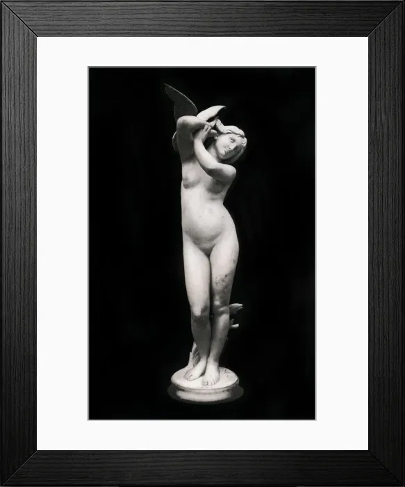 Framed Print : The Message of Love, 19th century, (1912). Artist: Eugene Delaplanche Framed Print : The Message of Love, 19th century, (1912). Artist: Eugene Delaplanche