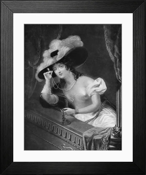 Framed Print : The Opera, late 18th-early 19th century, (1912). Artist: A W Huffam