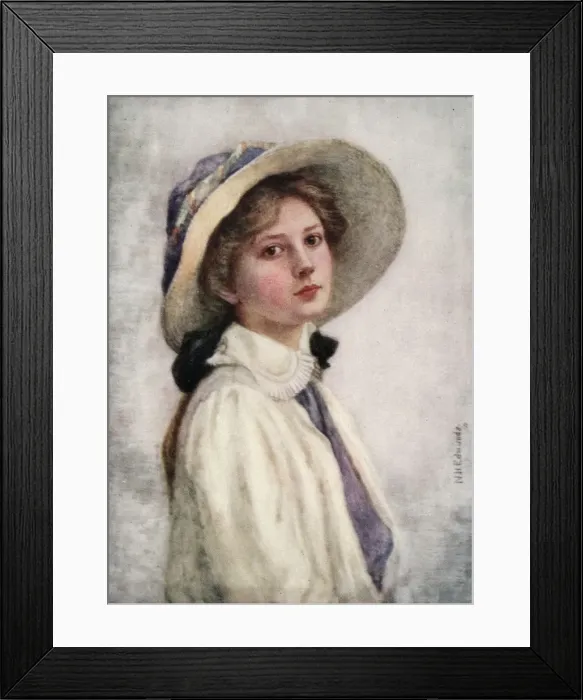 Framed Print : Doris, 1913. Artist: N H Edmunds Framed Print : Doris, 1913. Artist: N H Edmunds