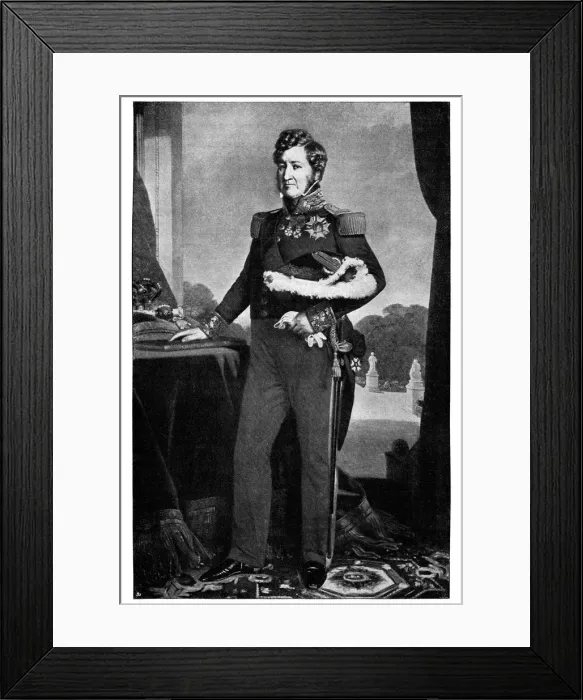 Framed Print : King Louis-Philippe I of France (1773-1850), 1900. Artist: Franz Xaver Winterhalter Framed Print : King Louis-Philippe I of France (1773-1850), 1900. Artist: Franz Xaver Winterhalter