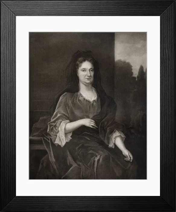 Framed Print : Frances, Lady Russell, (1899). Artist: Herman van der Myn Framed Print : Frances, Lady Russell, (1899). Artist: Herman van der Myn