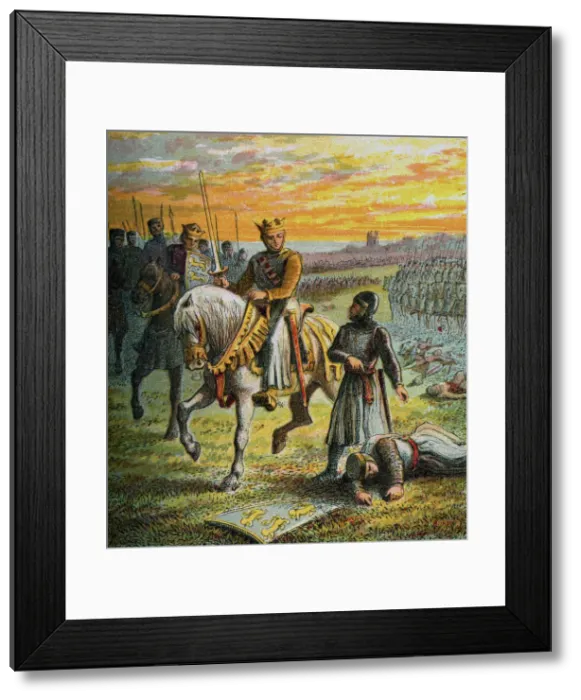 Framed Print : Henry III And The Barons, (c1850) Framed Print : Henry III And The Barons, (c1850)