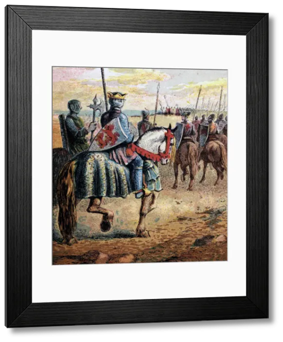 Framed Print : Duke Robert Goes To Palestine, 11th century, (c1850) Framed Print : Duke Robert Goes To Palestine, 11th century, (c1850)