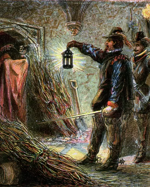 The Capture Of Guy Fawkes, 1605, (c1850)