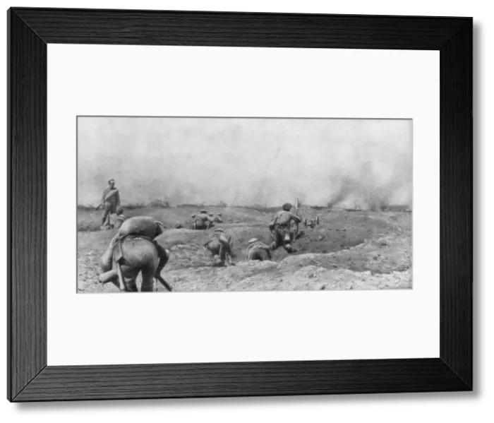 Framed Print : Russian offensive, Dzike Lani, Ternopil, Ukraine, First World War, 1 July 1917