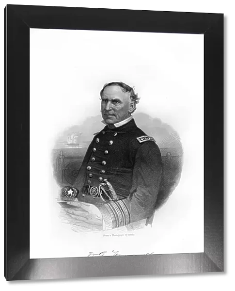 Admiral David Farragut, US Navy officer in the American Civil War, 1862-1867
