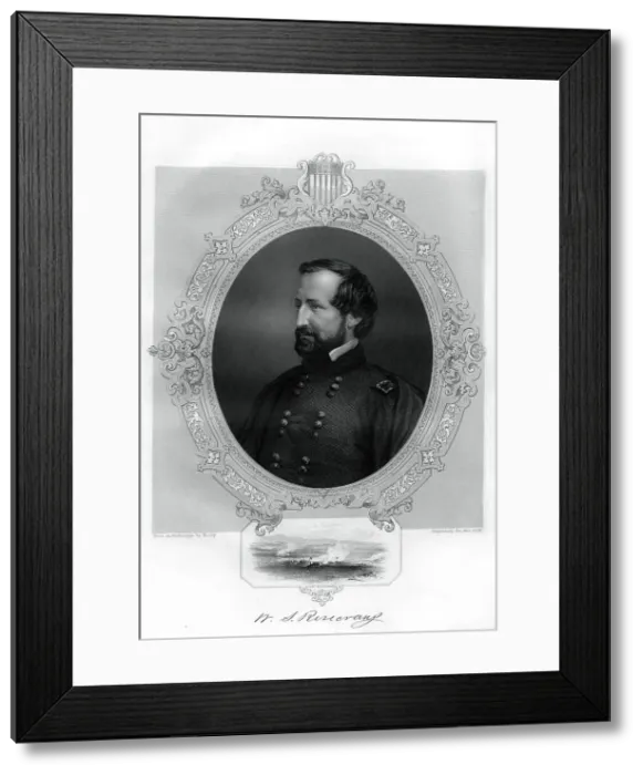 Framed Print : William Rosecrans, Union general during the American Civil War, 1862-1867 Framed Print : William Rosecrans, Union general during the American Civil War, 1862-1867