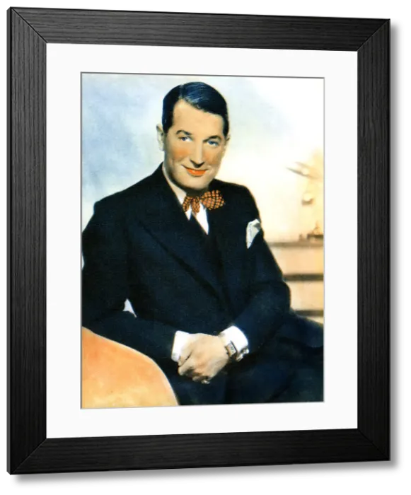 Framed Print : Maurice Chevalier, French actor and popular entertainer, 1934-1935 Framed Print : Maurice Chevalier, French actor and popular entertainer, 1934-1935