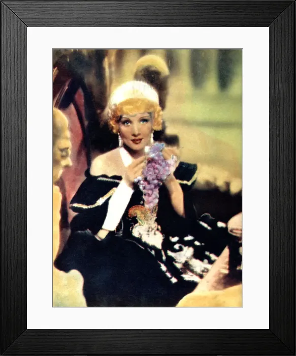Framed Print : Marlene Dietrich, German born American actress, 1934-1935