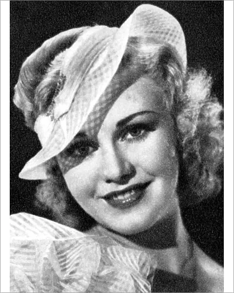 Ginger Rogers, American actress, 1934-1935
