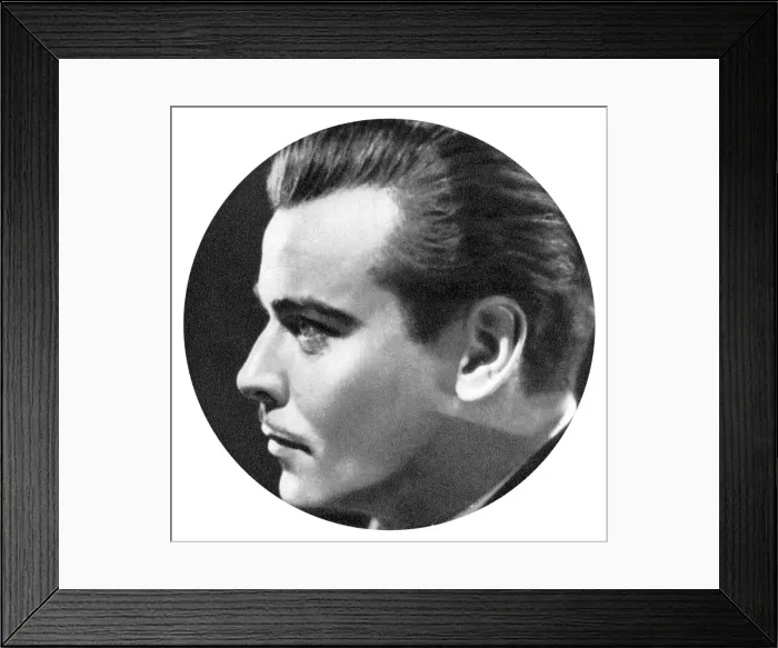 Framed Print : Nils Asther, Danish-born Swedish stage and film actor, 1934-1935 Framed Print : Nils Asther, Danish-born Swedish stage and film actor, 1934-1935