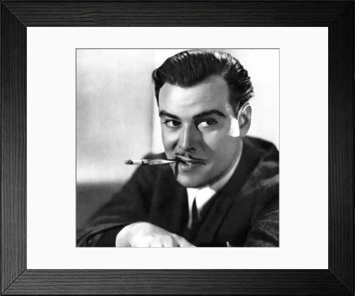 Framed Print : Nils Asther, Danish-born Swedish stage and film actor, 1934-1935 Framed Print : Nils Asther, Danish-born Swedish stage and film actor, 1934-1935